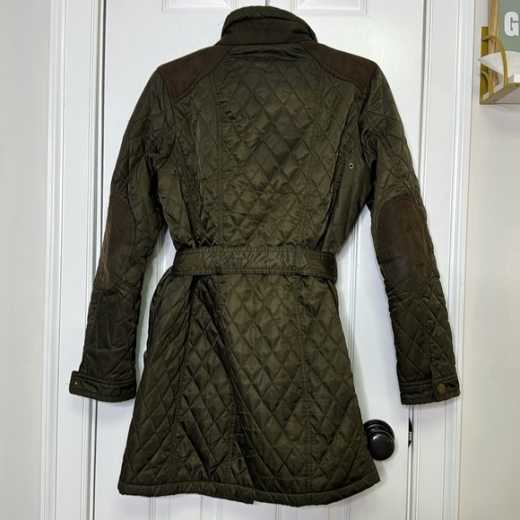 Vince Camuto Olive Quilted Jacket - Picture 6 of 8